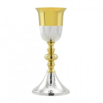 Two-tone Chalice in 800 Silver