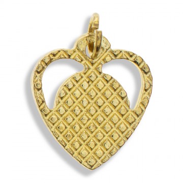 Heart Medal Miraculous Mary...