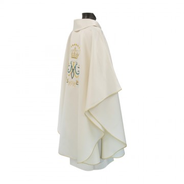 Embroidered Marian Chasuble...