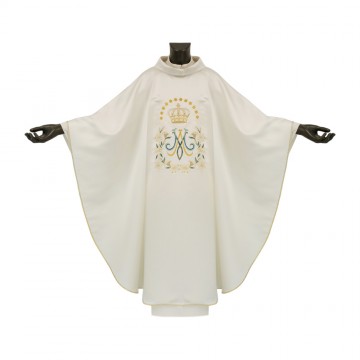 Embroidered Marian Chasuble...
