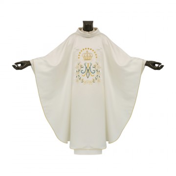 Embroidered Marian Chasuble...
