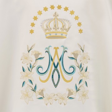 Embroidered Marian Chasuble...
