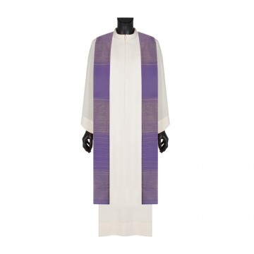 Purple Chasuble in Striped...