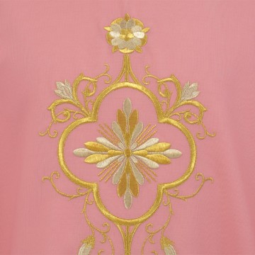 Pink Chasuble in Pure Wool
