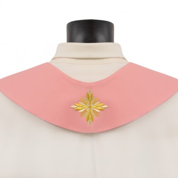 Pink Chasuble in Pure Wool