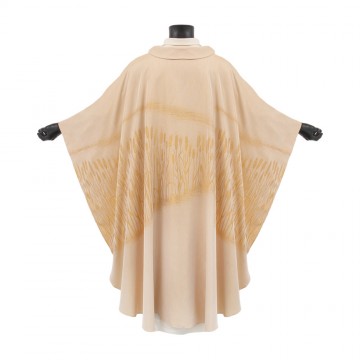 Ivory Chasuble in Cotton...