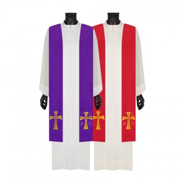 Priest Stole of Two Colors...