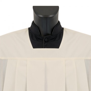 Ivory Surplice with Macramé...