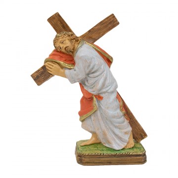 Jesus with Cross on his...