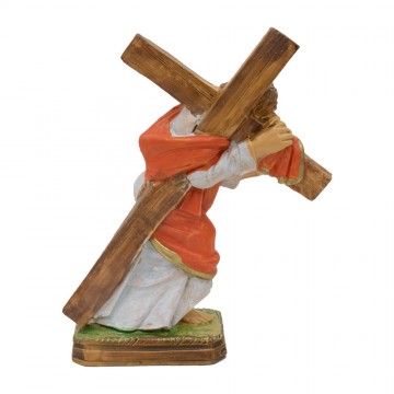 Jesus with Cross on his...