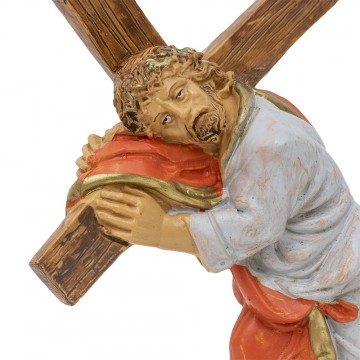 Jesus with Cross on his...