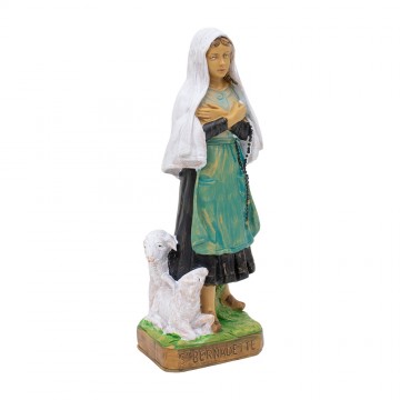 Statue of Saint Bernadette...