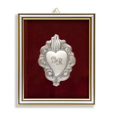 Ex-voto Picture in Silver