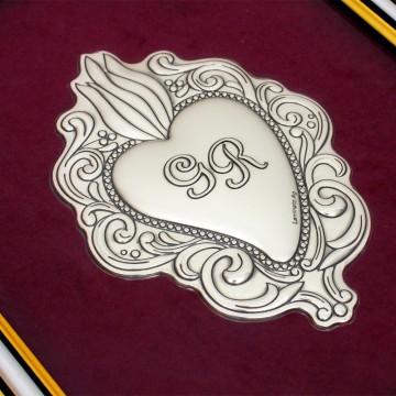 Ex-voto Picture in Silver