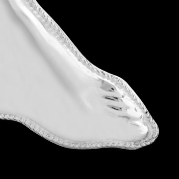 Ex-voto Foot in 925 Silver...