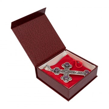 Pectoral Cross in Silver...