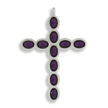 Pectoral Cross Silver 800...
