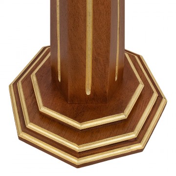 Baptistery in Wood and Gold...