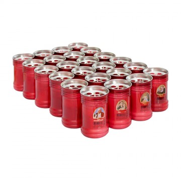 Red Votive Candle in Packs...