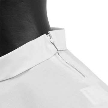 White Amice in Cotton Blend...