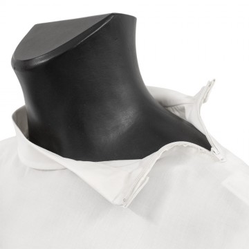 White Amice in Cotton Blend...