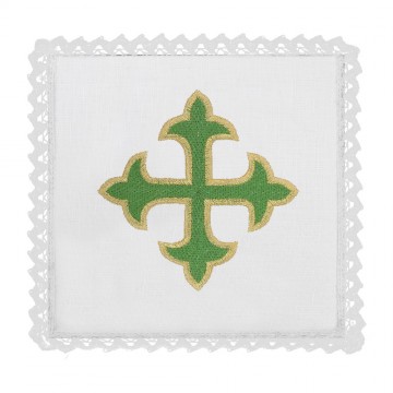 White Chalice Pall with...