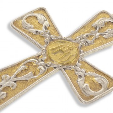 Two-tone Pectoral Cross...