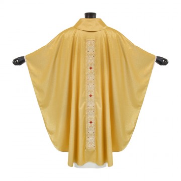 Golden Chasuble in Wool...