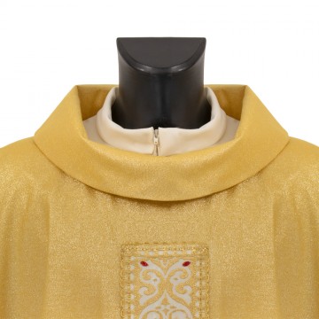 Golden Chasuble in Wool...