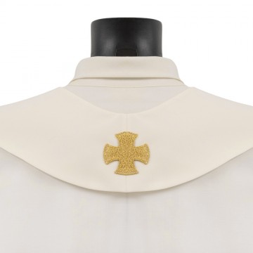 Ivory Stole with Saint...