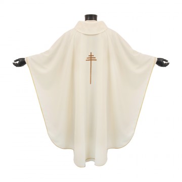 Ivory Chasuble with Saint...