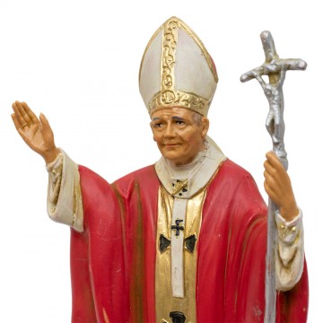 Statue of Pope John Paul II...