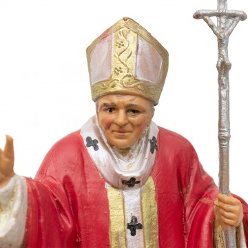 Statue of Pope John Paul II...