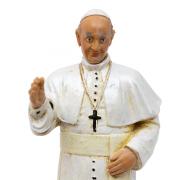 Statue of Pope Francis by...