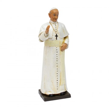 Statue of Pope Francis by...