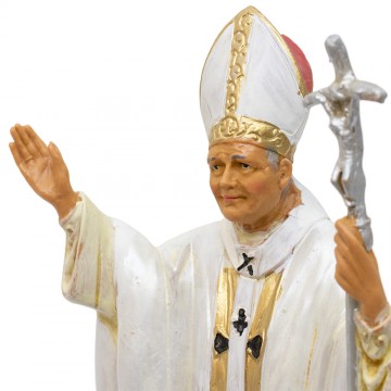 Statue of Pope John Paul II...