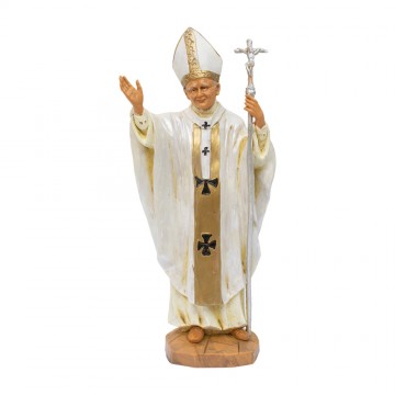 Statue of Pope John Paul II...