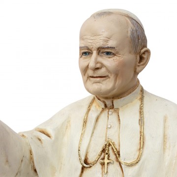 Statue of Pope John Paul II...