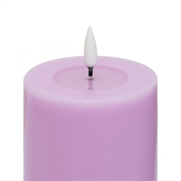 Lavender Candle with LED Flame