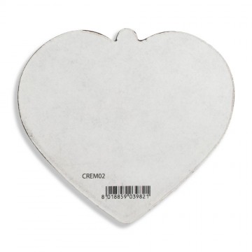 Heart Magnet with Decorated...