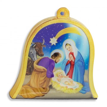 Bell Magnet with Decorated...