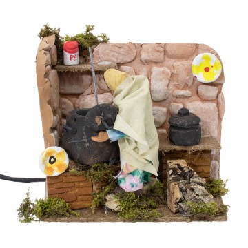 Woman Cooking Animated...