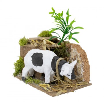 Animated Ox Eating 8 cm