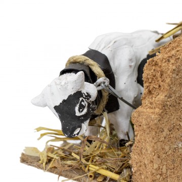 Animated Ox Eating 8 cm