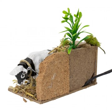 Animated Ox Eating 8 cm