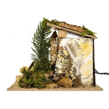 Carpenter with Saw and Plane