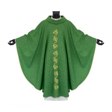 Green Chasuble in Wool...