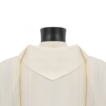 Striped Dalmatic of Ivory...