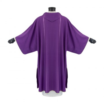 Striped Purple Dalmatic in...