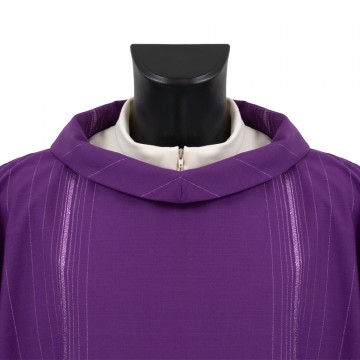 Striped Purple Dalmatic in...